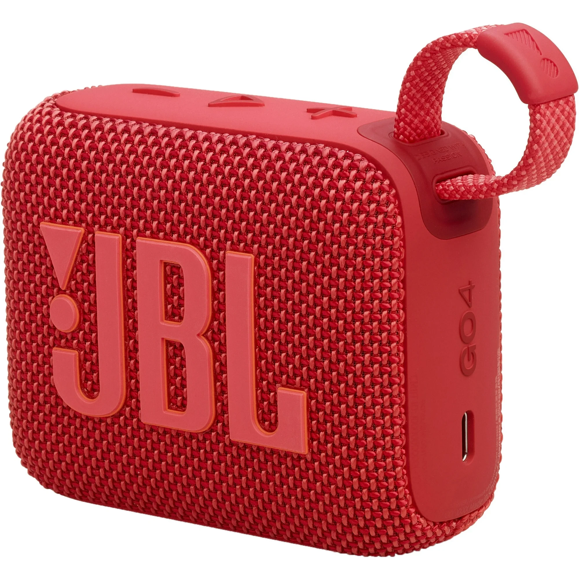 JBL JBLGO4REDAM-Z Go 4 Portable Bluetooth Speaker, Red
